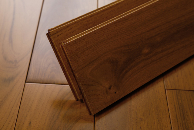 Parquet en bois massif criquet, décoration de sol d'intérieur, bois naturel, couleur teck, 18mm 