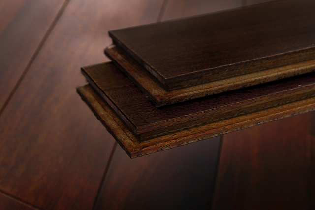 Parquet en bois massif d'intérieur Noyer noir américain Parquet en palissandre africain Click